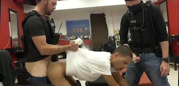  Police man fucking sexy boy and gay cop wearing boxers Robbery